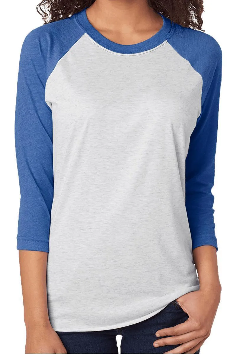 Leopard Trump 2024 Tri-Blend Unisex 3/4 Raglan