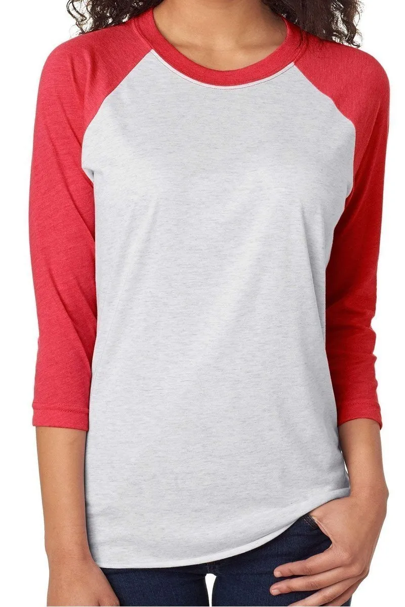 Leopard Trump 2024 Tri-Blend Unisex 3/4 Raglan