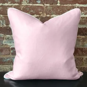 Light Pink Linen Pillow
