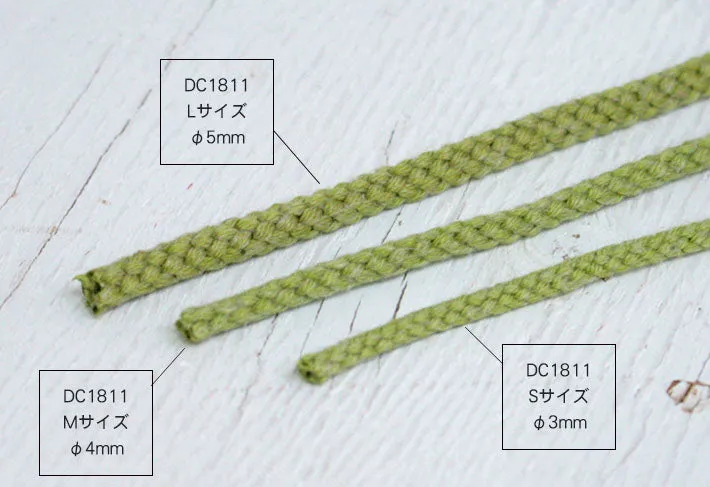 Linen Blend Cord - Light Green