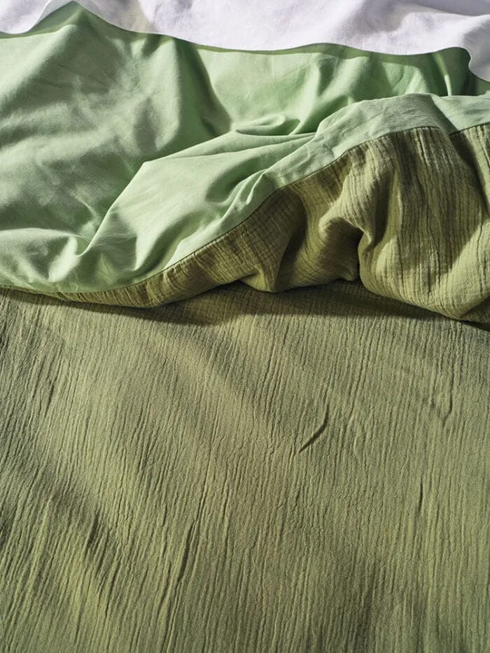 Linen House Galene Moss Duvet Cover Set