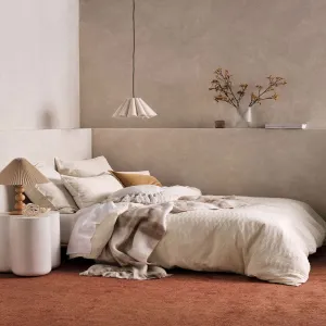 Linen House Vanilla Klee Duvet Cover Set