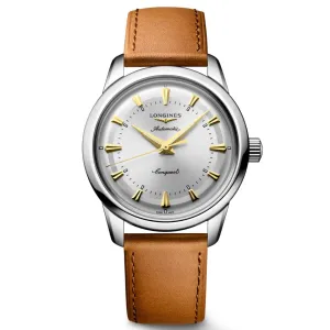 LONGINES CONQUEST HERITAGE 38mm Automatic Silver Steel L1.649.4.72.2