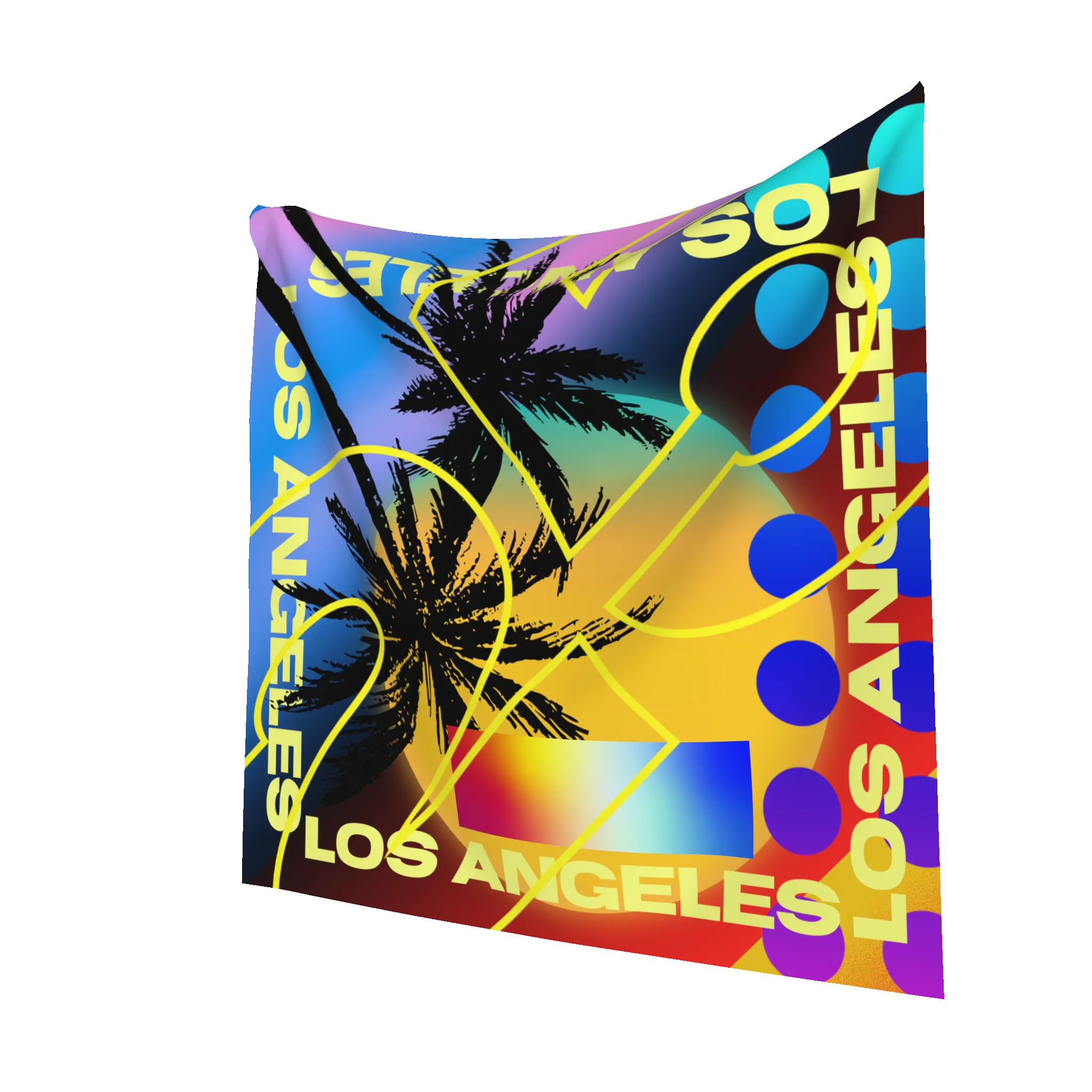 Love for LA Silk Scarf