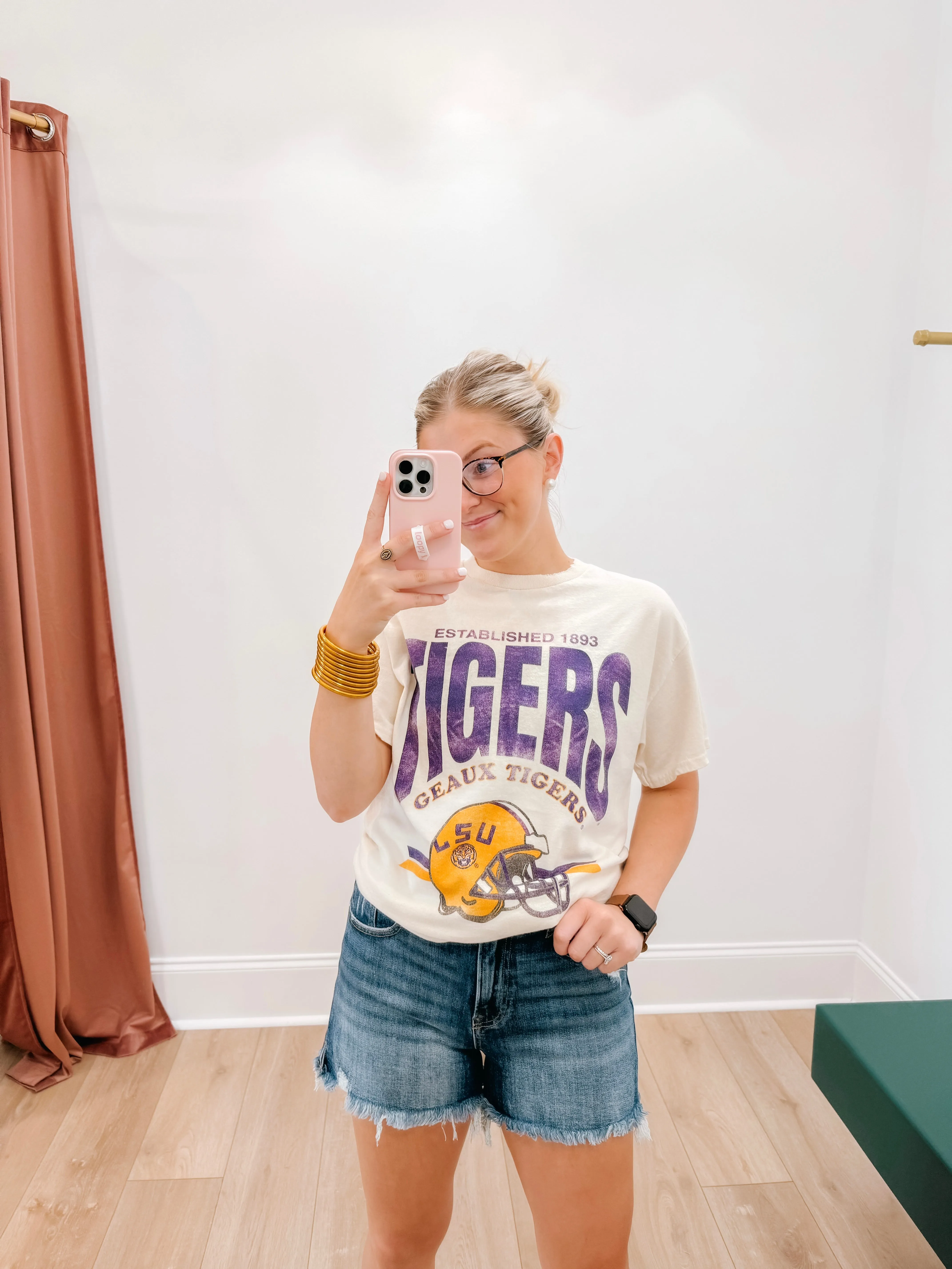 LSU Tiger Helmet Tee