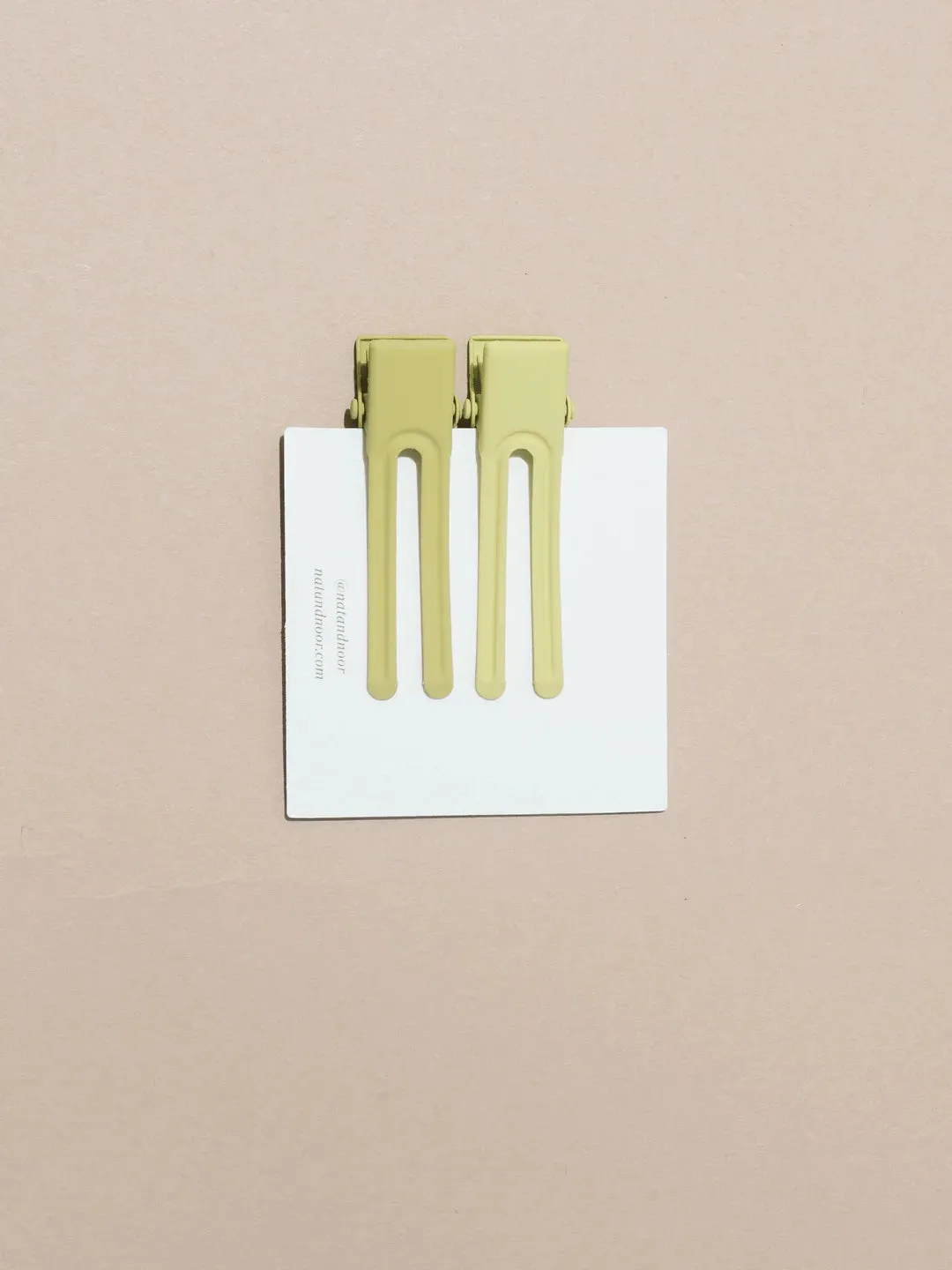 Lu Lu Hair Clips in Pistachio