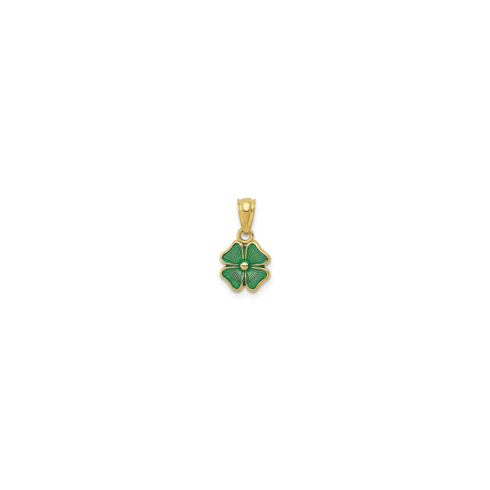 Lucky Clover Pendant (14K)