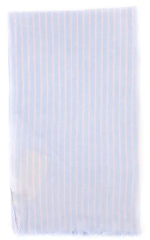 Luigi Borrelli Light Blue Linen Scarf