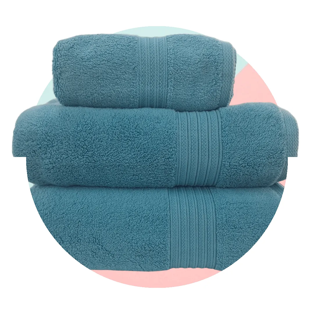 Luxury Zero Twist Cotton Towel Light Green