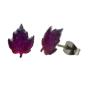 Magenta Maple Leaf