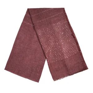 Many Sequins On bottom  Side Design Summer Light Scarves