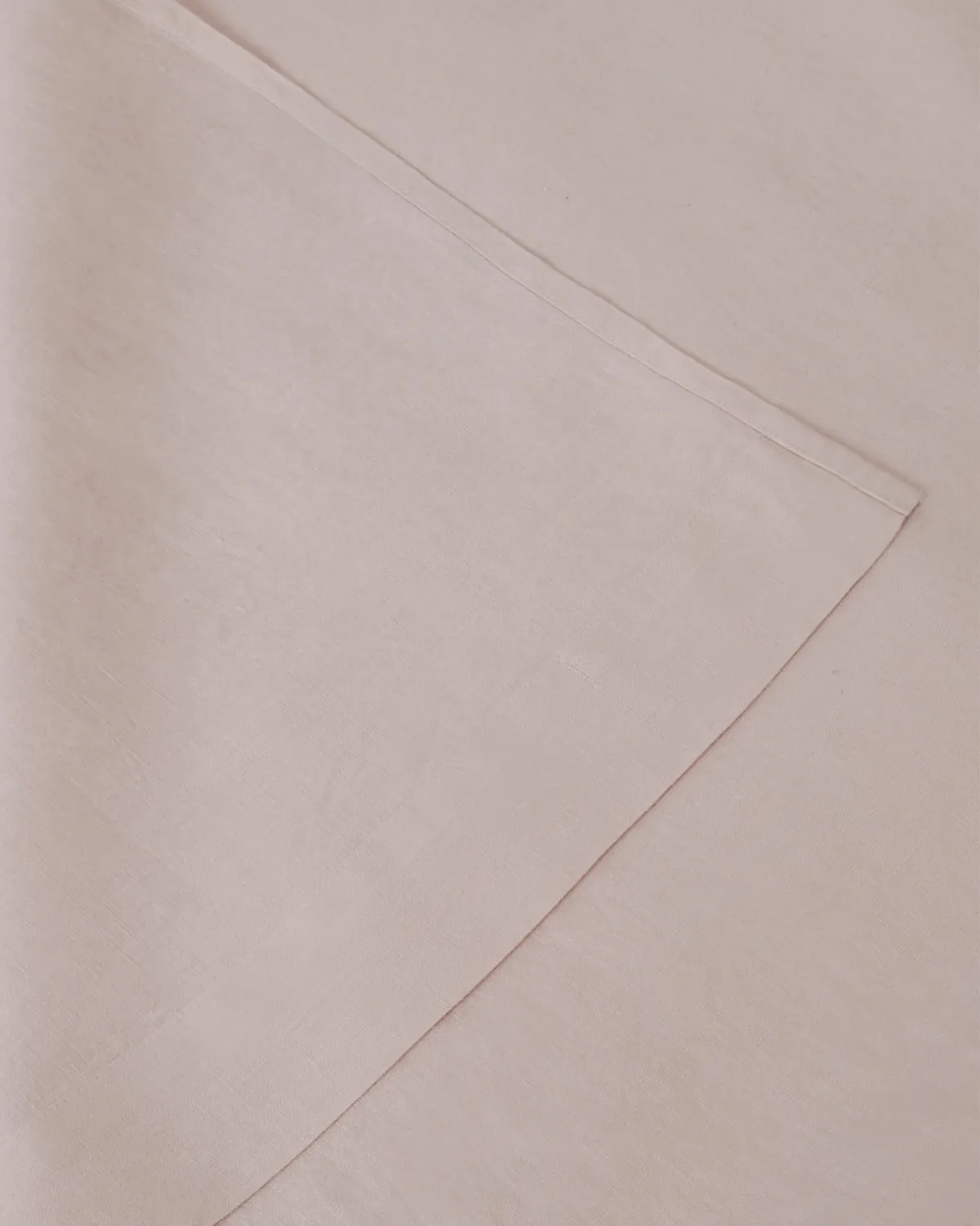 Marcel Linen Flat Sheet - Blush