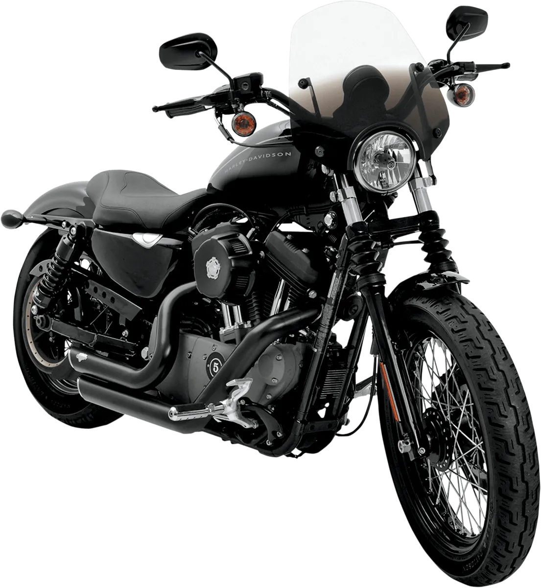 Memphis Shades MEP5011 Del Rey Sportshield Windshield - Gradient Black