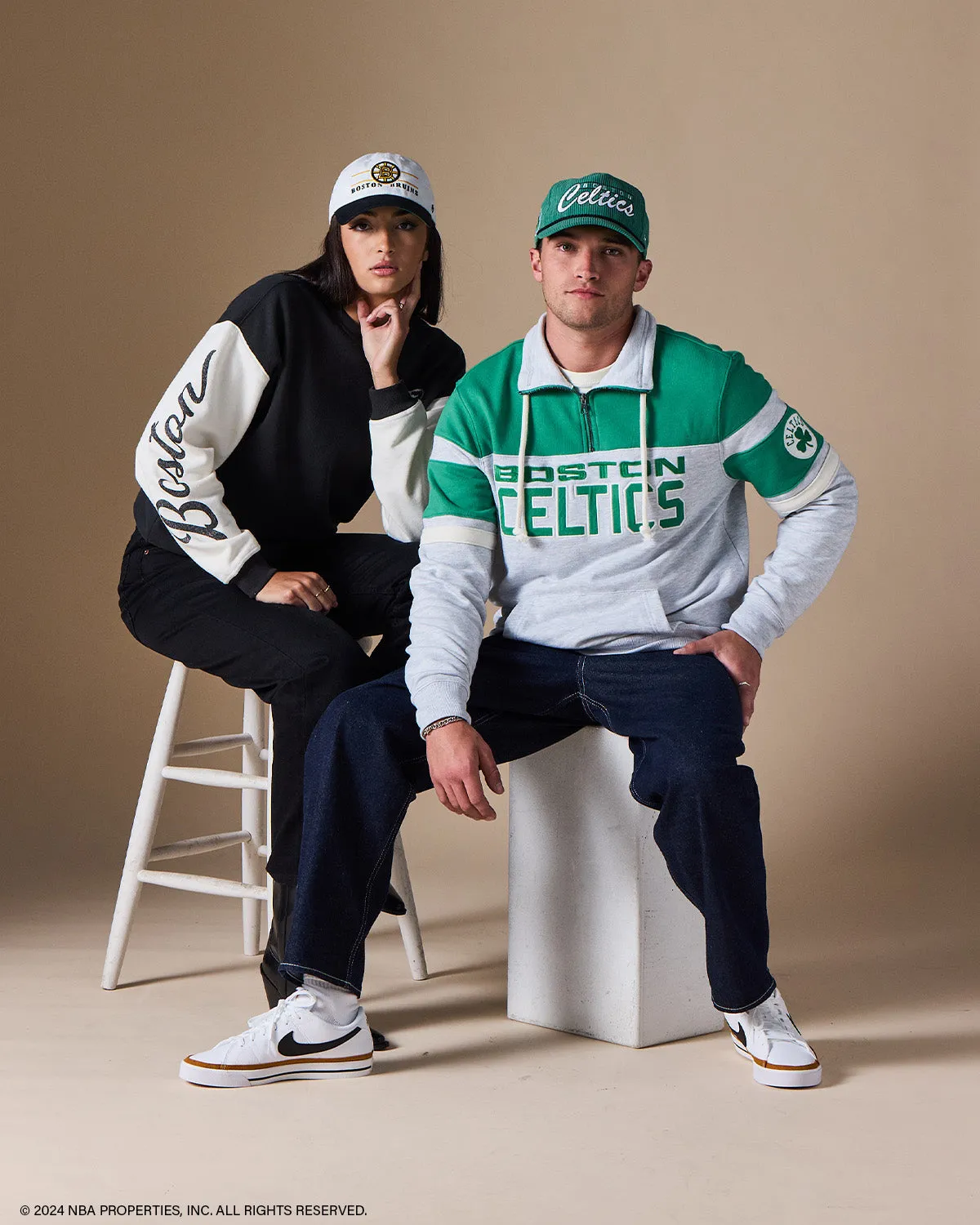 MILWAUKEE BUCKS ARENA RISE '47 ANDIE CREW WOMENS