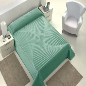 Mora ECC Blankets Casa Moderna Duck Egg Glacier B10