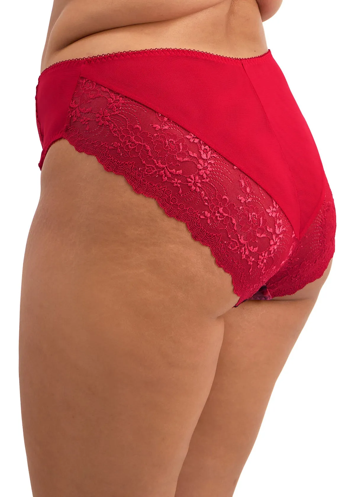 Morgan High Leg Brief In Berry Crush - Elomi