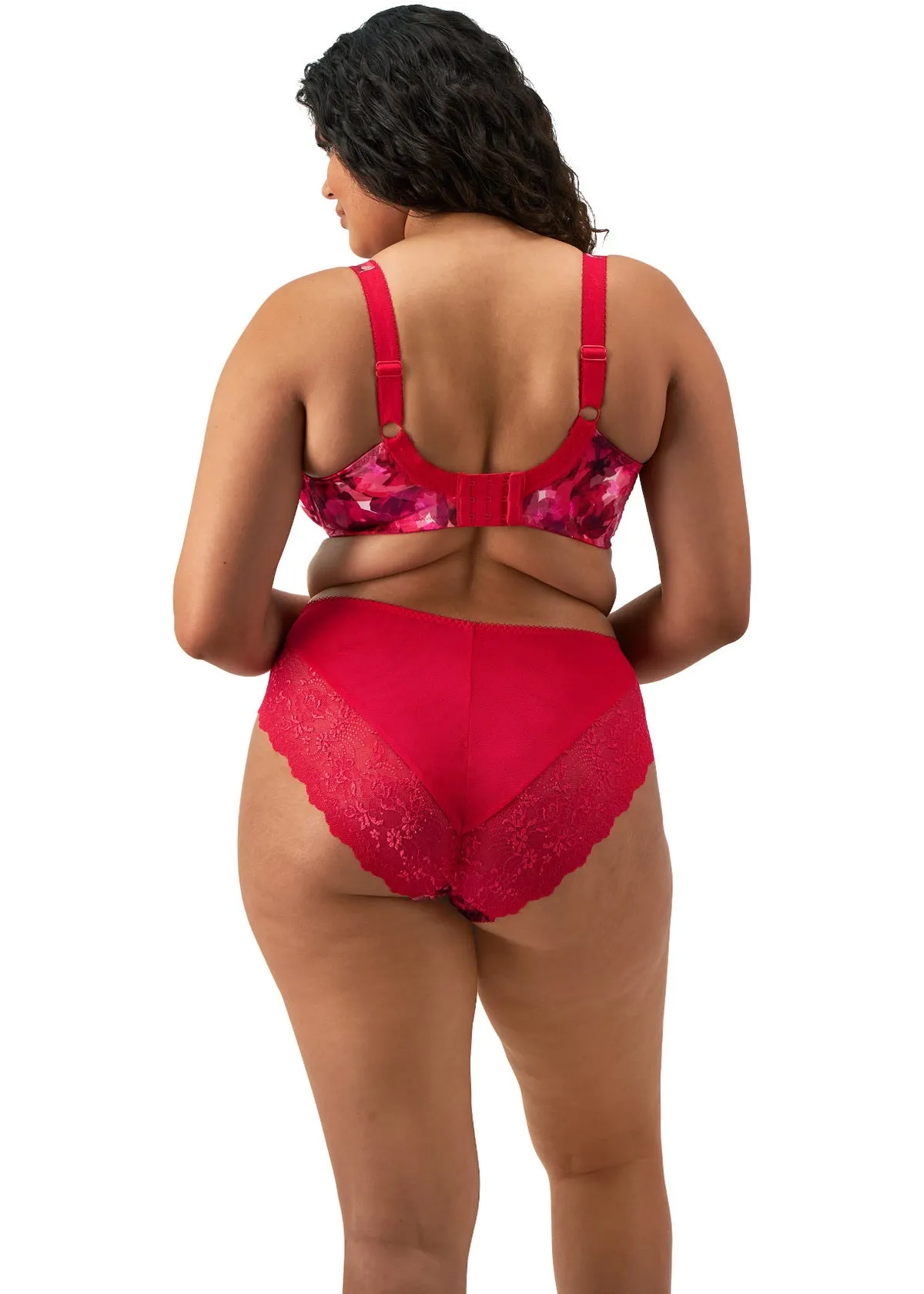 Morgan High Leg Brief In Berry Crush - Elomi