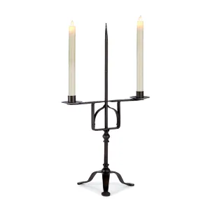 Napa Home Garden, HERITAGE DOUBLE ARM TAPER HOLDER,mj218