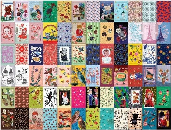 Nathalie Lete Matchbox Label Stickers