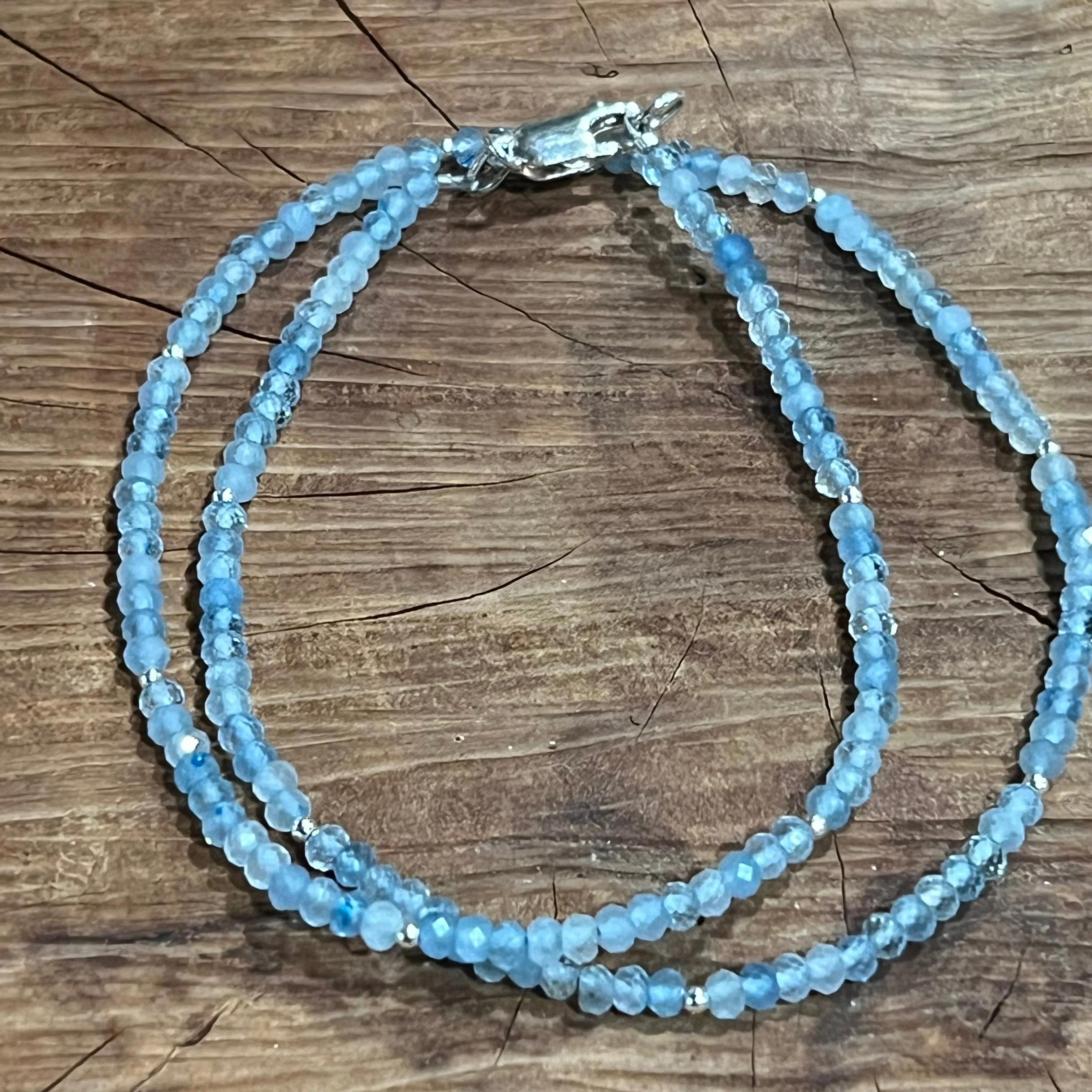 Natural Aquamarine Choker