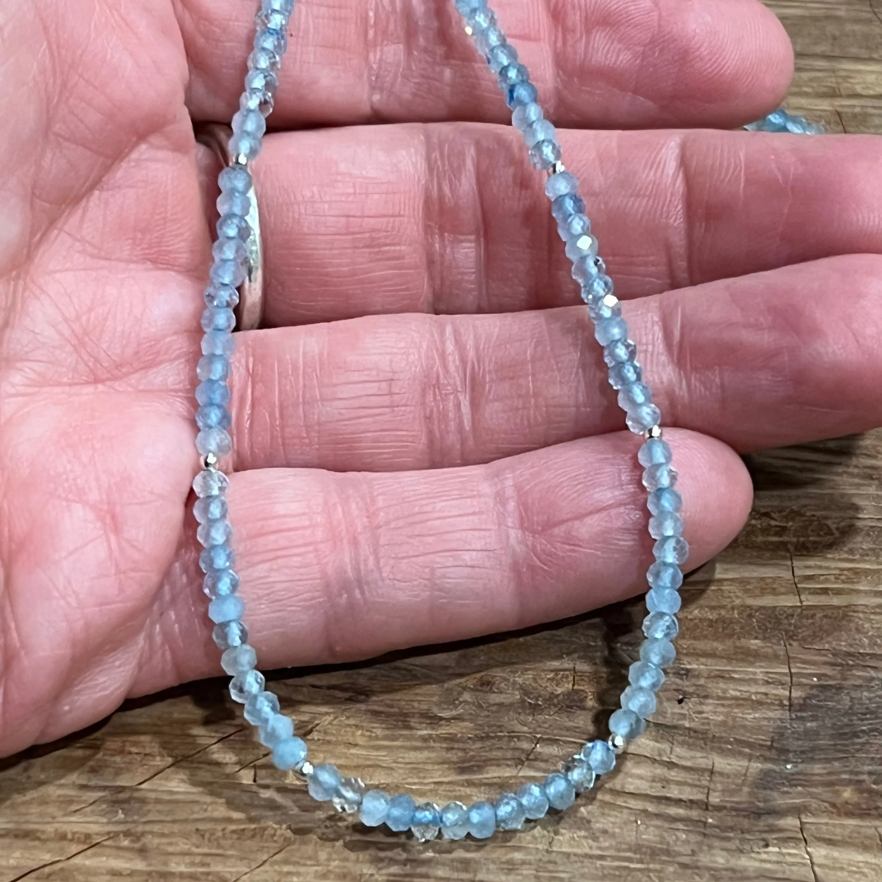 Natural Aquamarine Choker