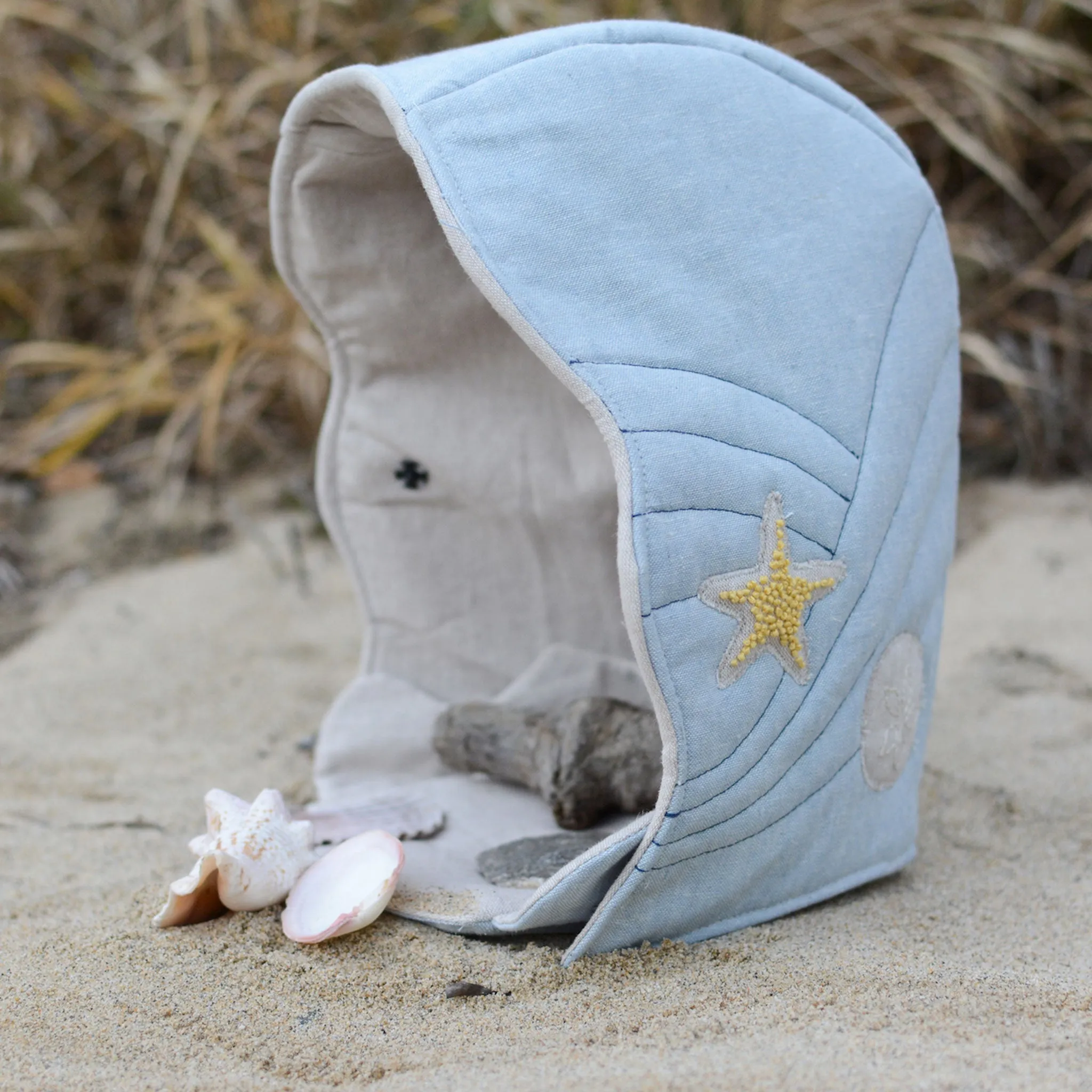 Nature Basket Sewing Pattern - Ocean