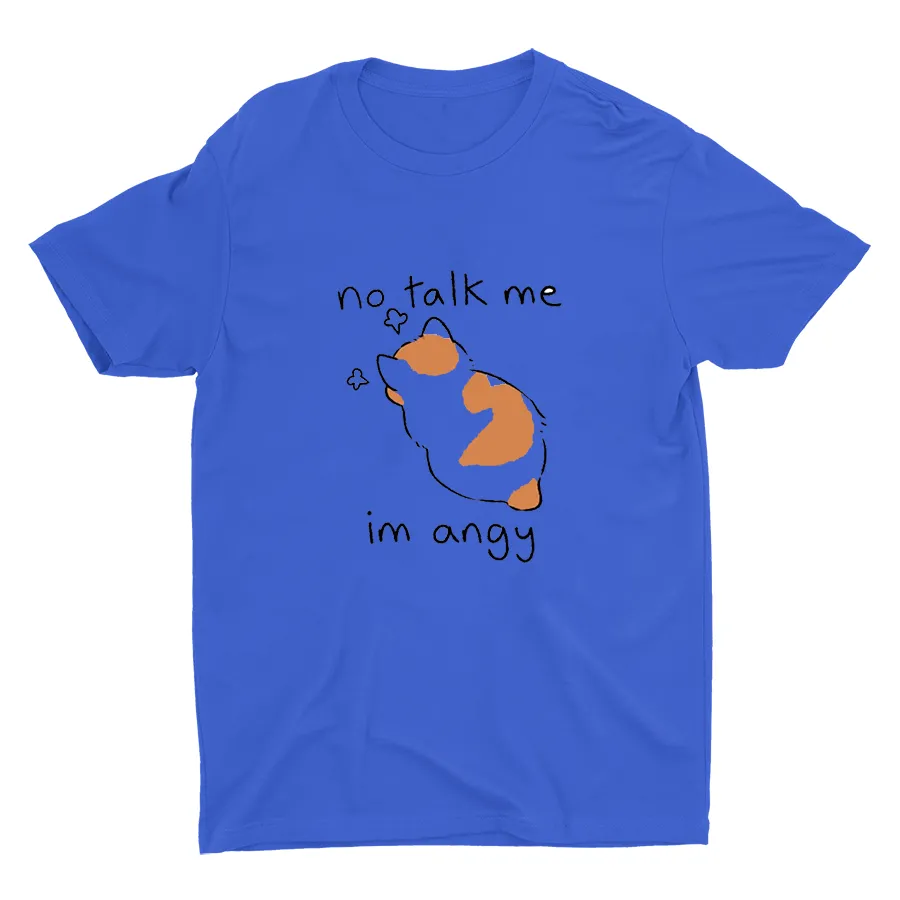 NO Talk Me Printed T-shirt