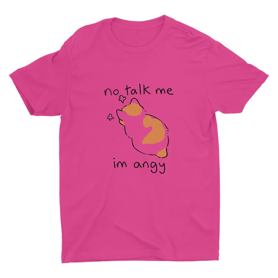 NO Talk Me Printed T-shirt