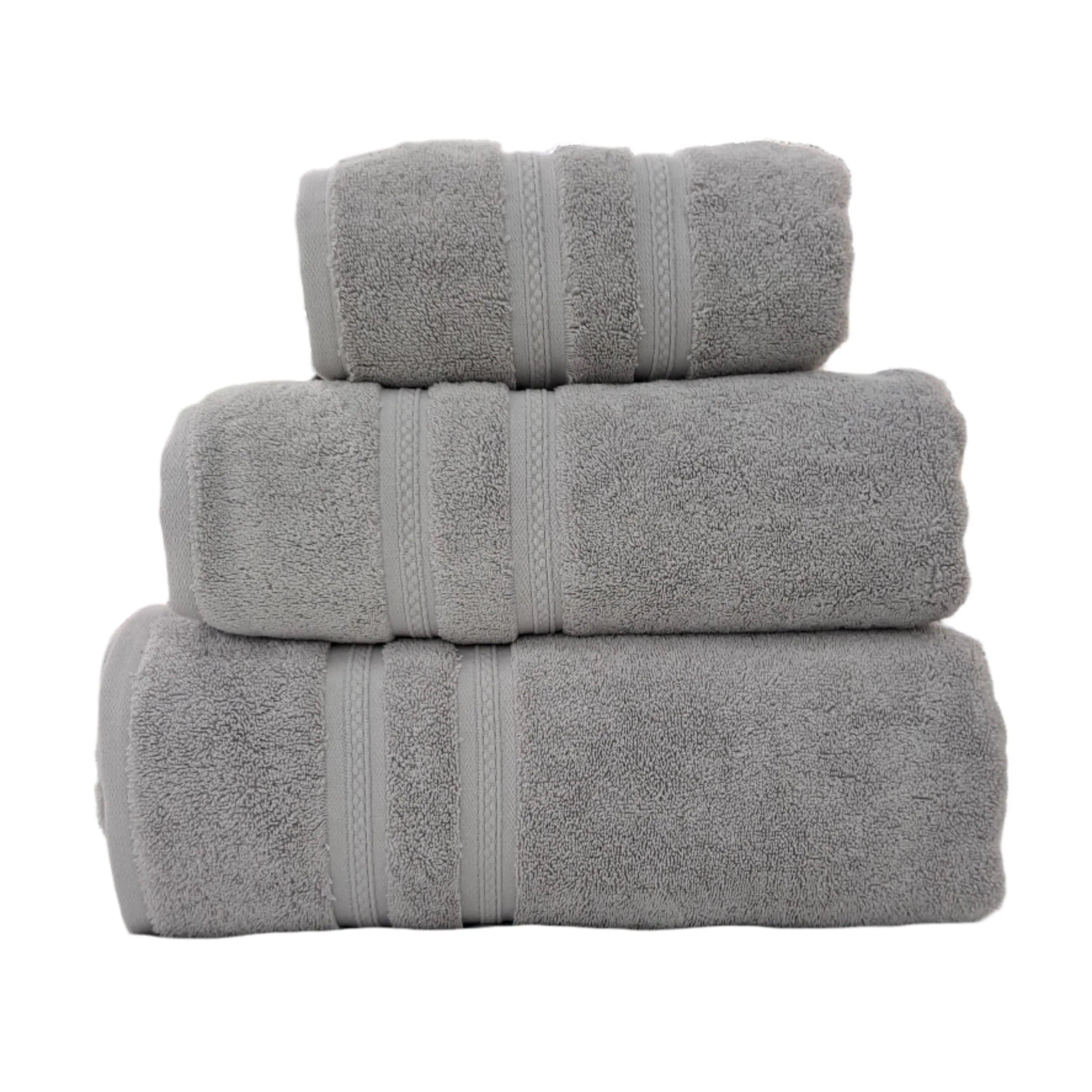 Nortex Royal Plush Towel Light Grey 710gsm