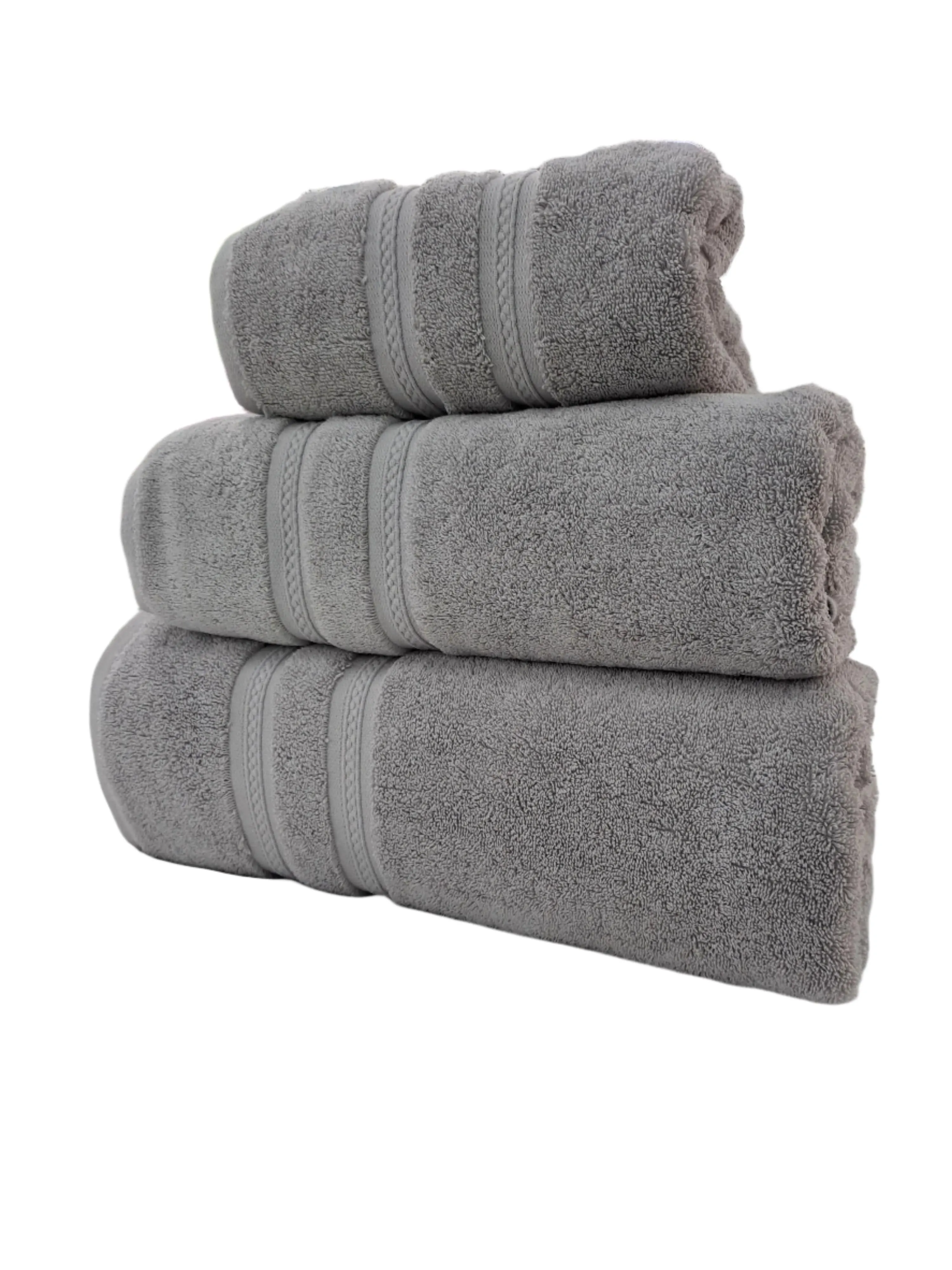Nortex Royal Plush Towel Light Grey 710gsm