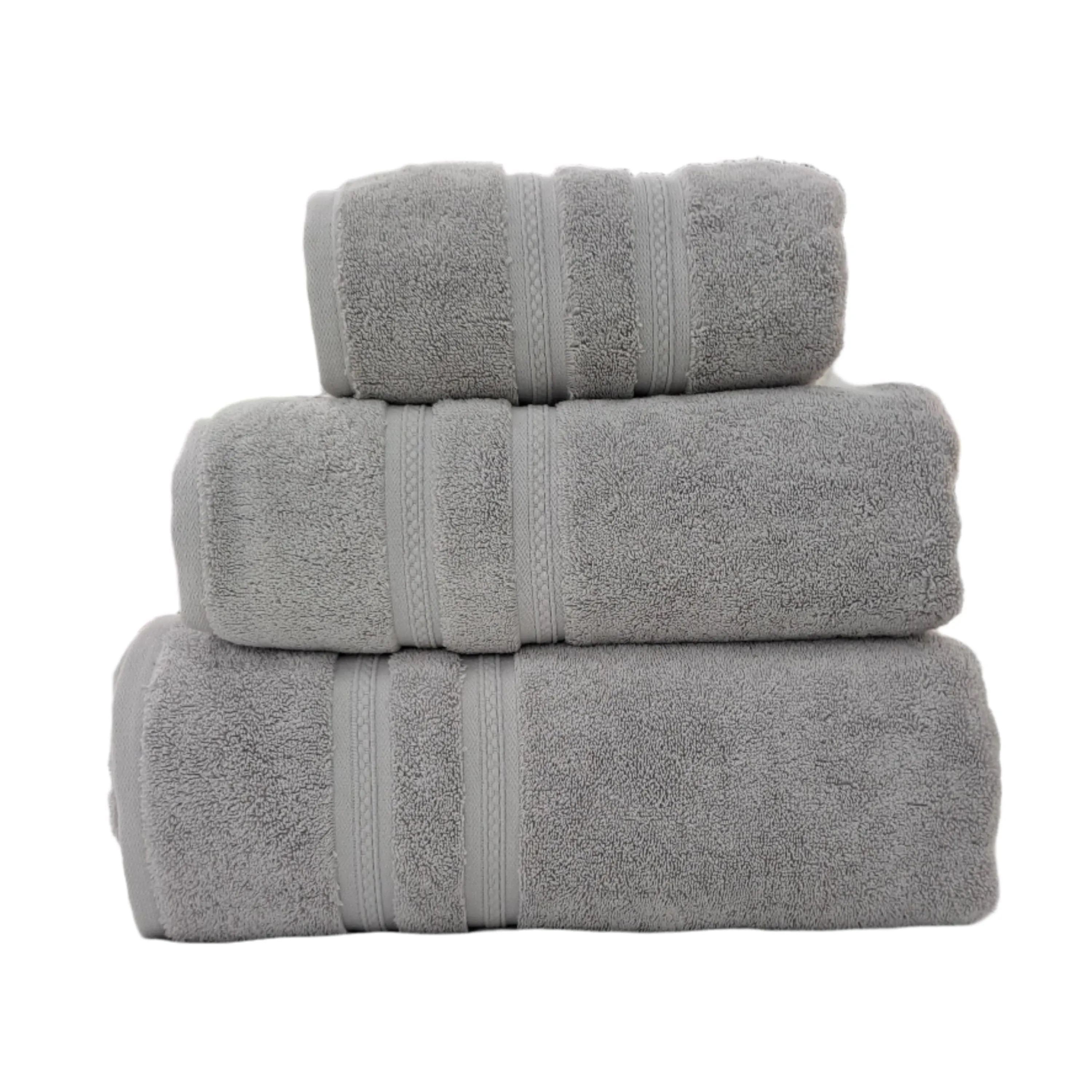 Nortex Royal Plush Towel Light Grey 710gsm