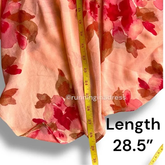 NWOT Free People Monday Morning TrapezeSlip In Floral Print Size Small In Pink