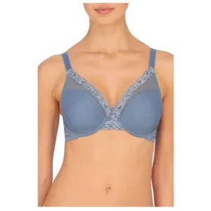 NWT! Natori Feathers Lace Underwire Bra in Color: Smoky Iris/Dolphin. Size 36DD