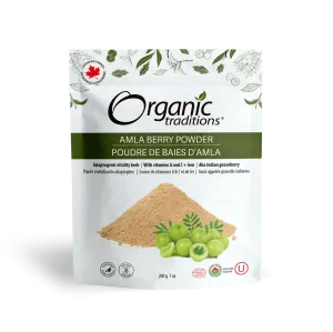 Organic Traditions Organic Amla Berry Powder 200 Grams
