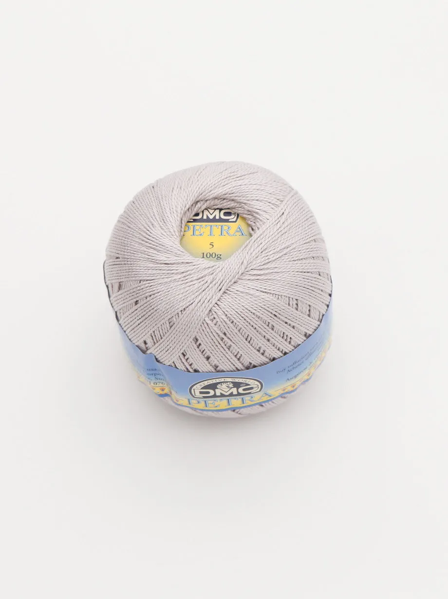 P5415 Petra Cotton Crochet - Light Gray