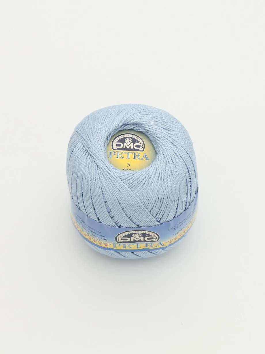P54518 Petra Cotton Crochet - Light Blue