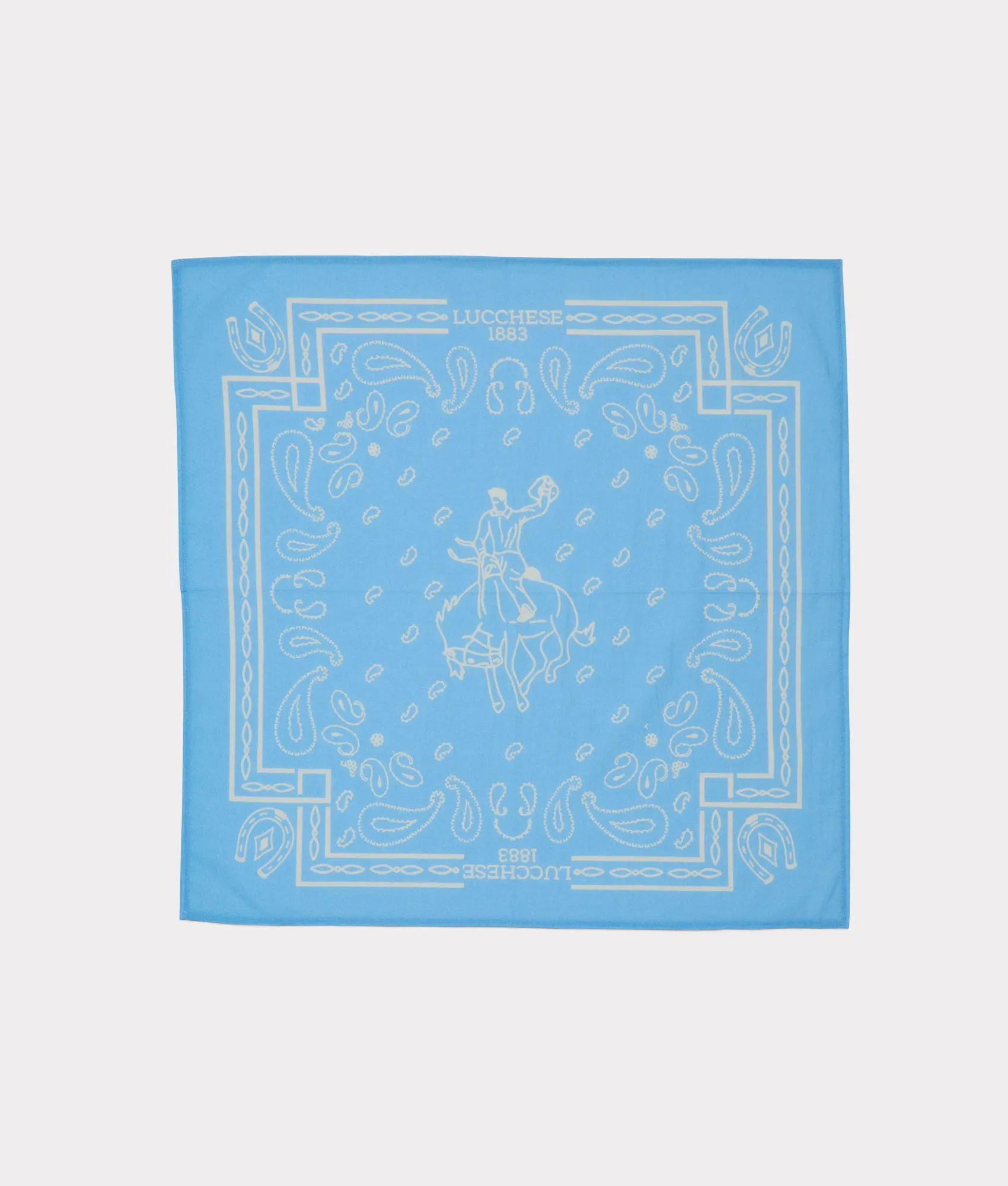 Paisley Bandana :: Sky Blue