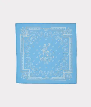 Paisley Bandana :: Sky Blue