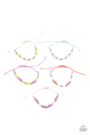 Paparazzi - Starlet  Shimmer - Draw String Bracelets - Assorted Colors