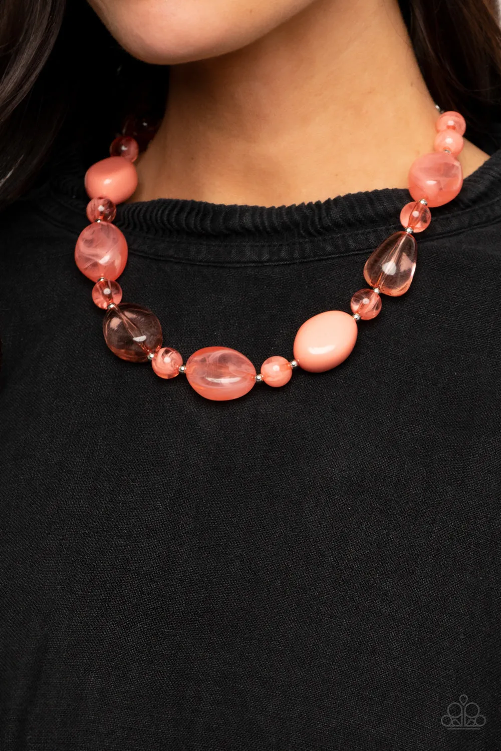 Paparazzi Staycation Stunner - Beaded Necklace