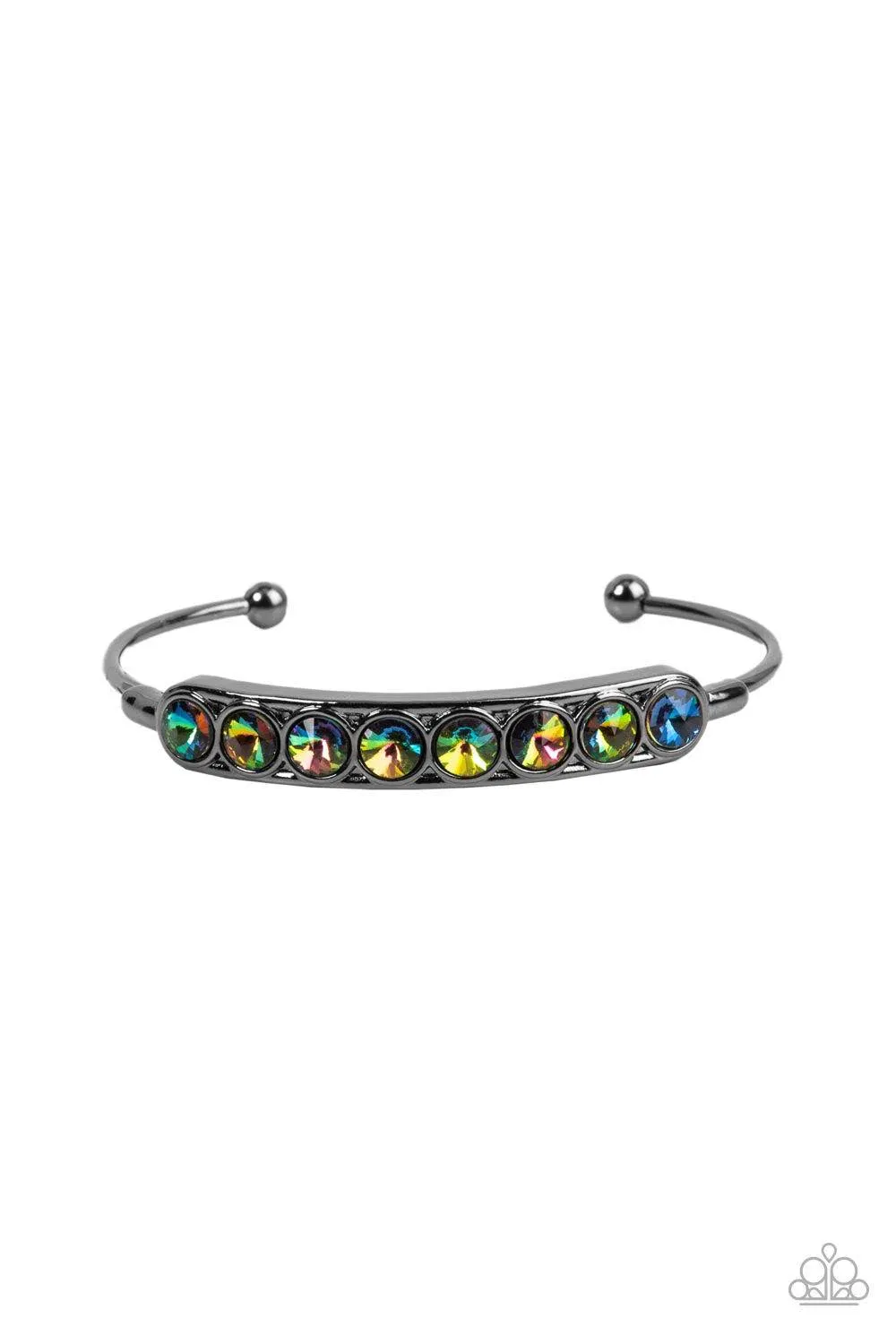Paparazzi Vertigo Views Bracelet Multi (Oil Spill)