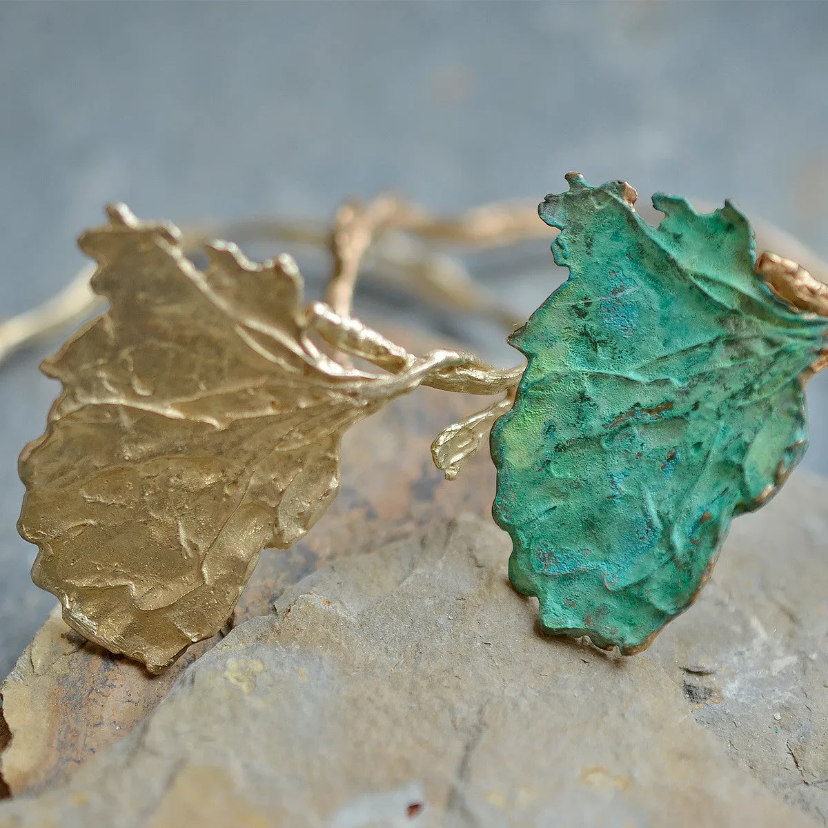 Patina Botanical Bracelet