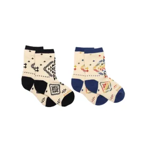 Pendleton Kids Wild Blooms 2-Pack Socks