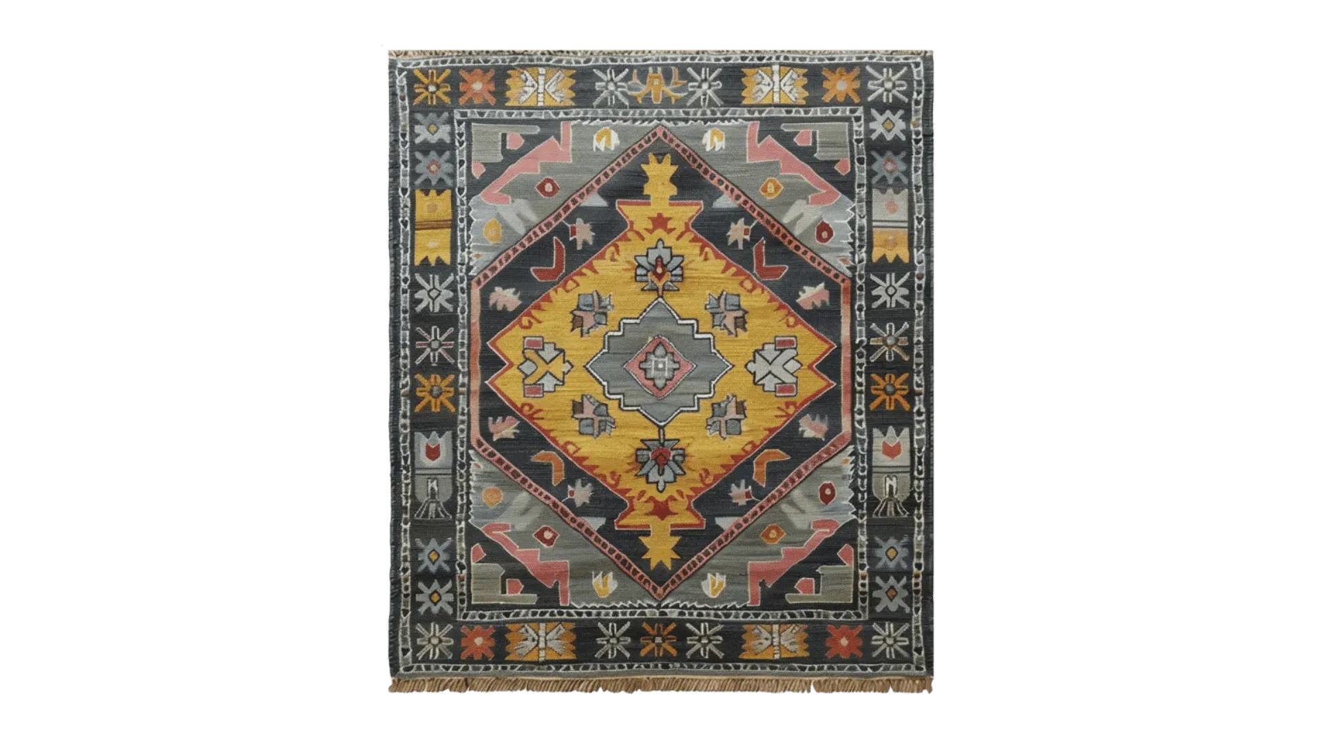 Petals in Motion Hand Knotted Area Rug