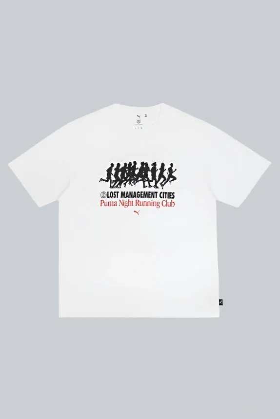 PUMA X LMC GRAPHIC TEE WHITE