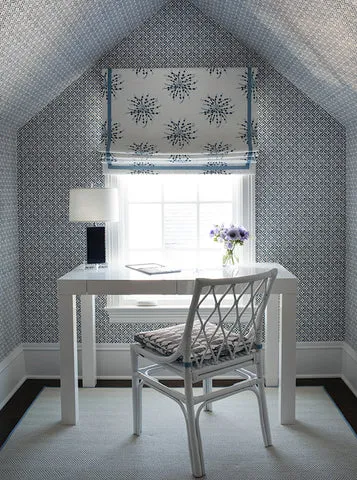 Quadrille Prints: Puccini - Custom Light Taupe on Light Ecru - Linen