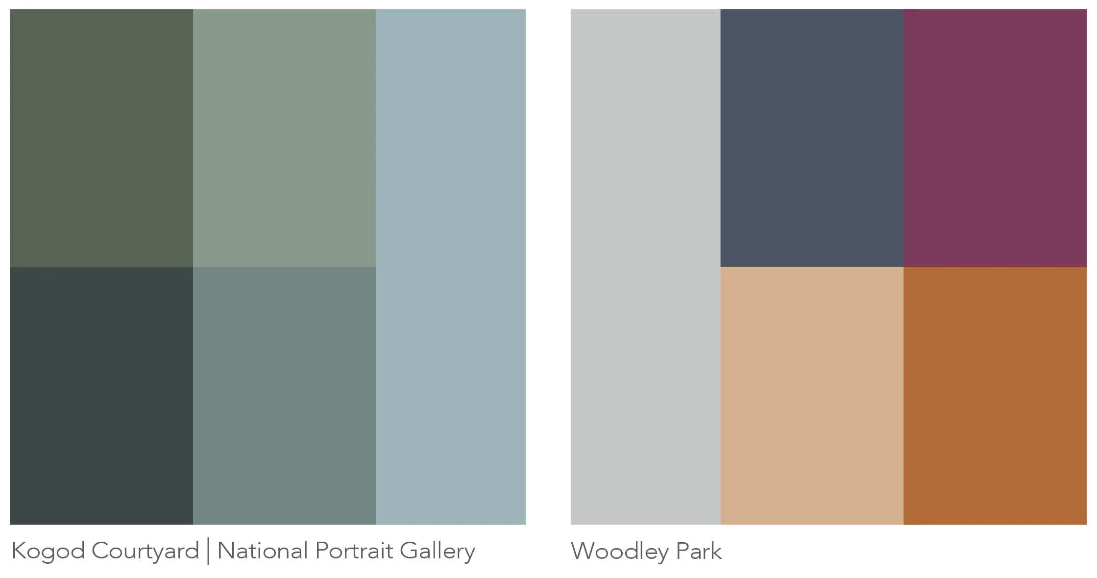 "CapCity Variations #1" Washington DC Landmarks Color-Block Poster