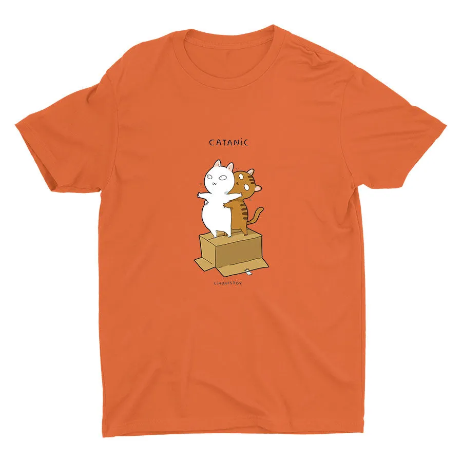 "CATANIC" Funny Animals Printed Cotton Tee