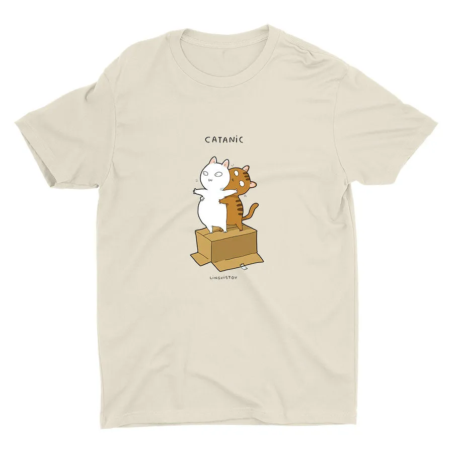 "CATANIC" Funny Animals Printed Cotton Tee
