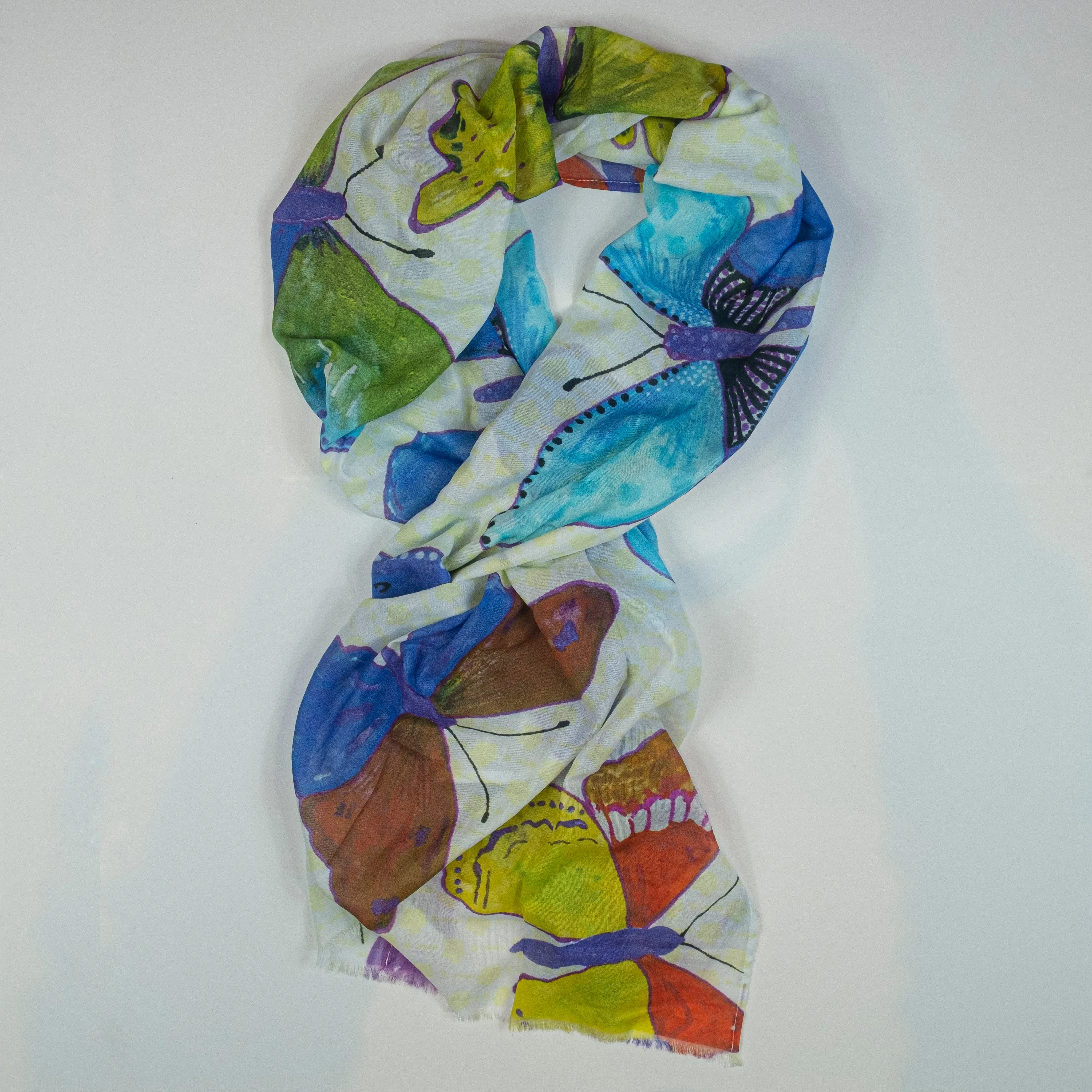 "Emerge Happy" Organic Cotton Scarf